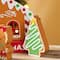 Glitzhome® Set of 4 Wooden Christmas Gingerbread House Table Decor